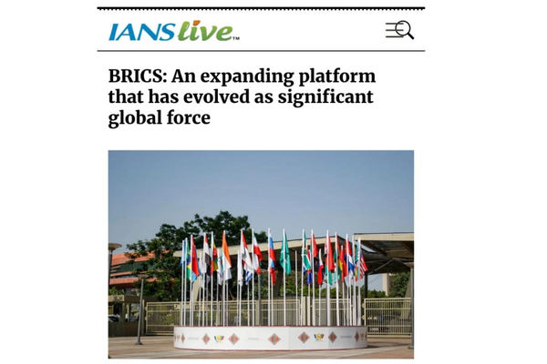 “BRICS, dünyanın çok kutupluluğunu savunan önemli güç oldu”