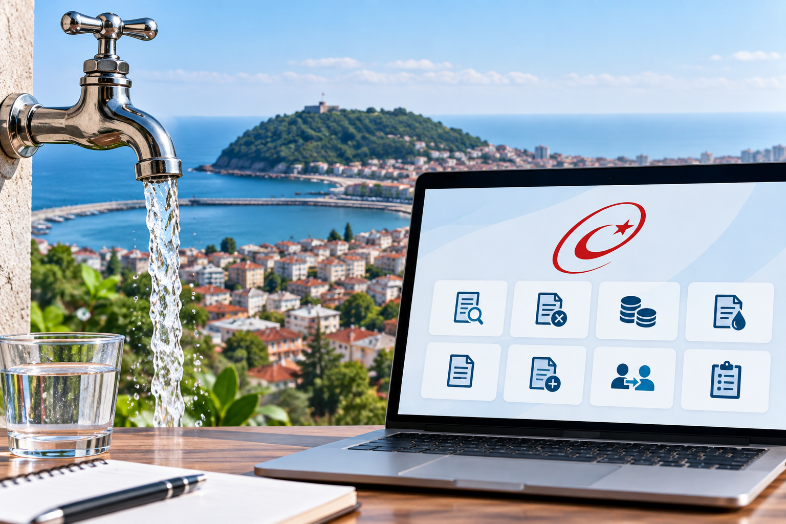Giresun Belediyesi’nde su işlemlerinde dijital dönem başladı