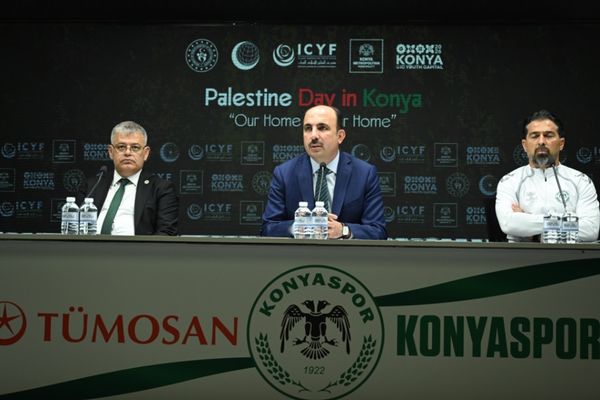 Konya’da Konyaspor-Filistin Milli Takımı maçı için çağrı