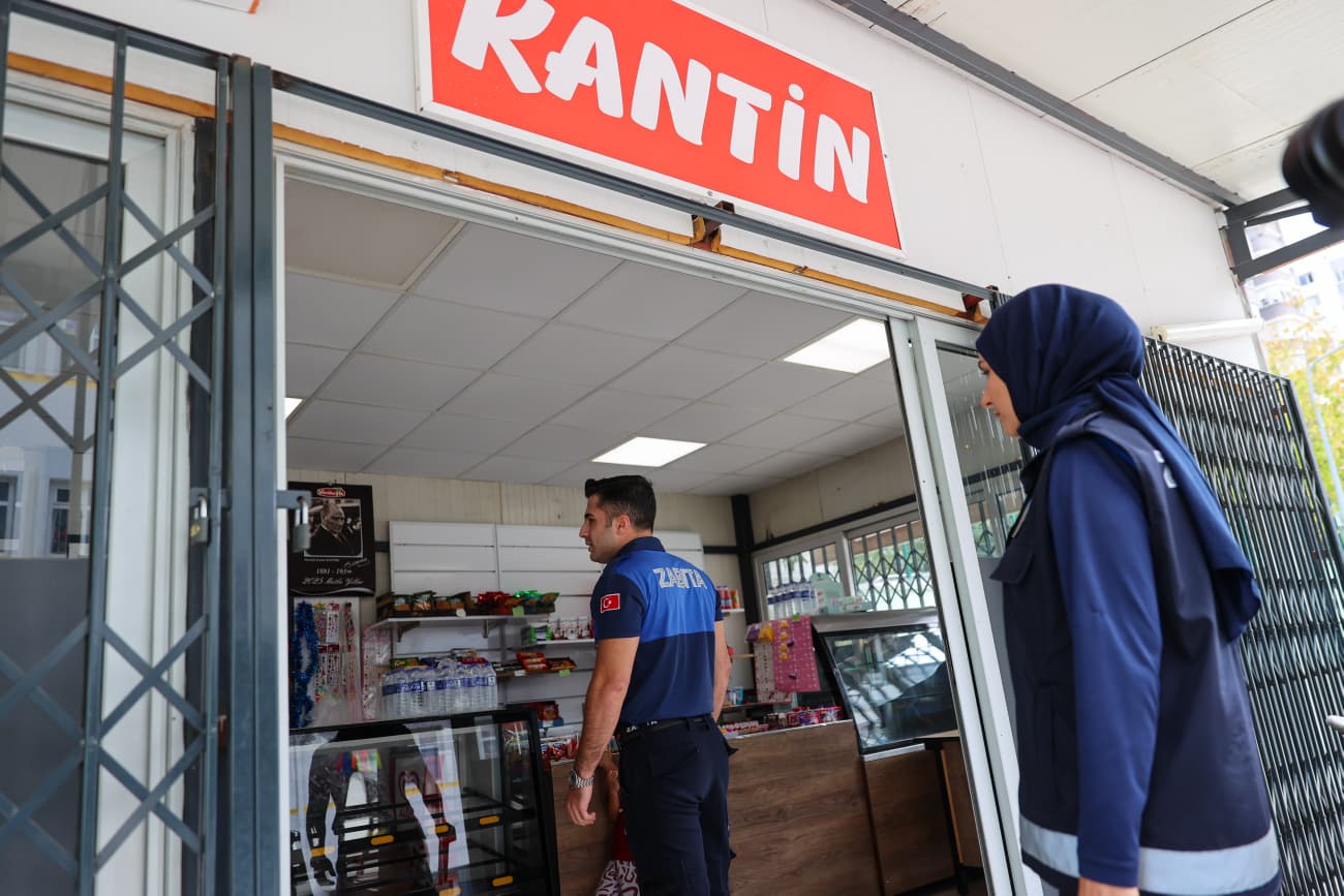 Buca’da okul kantinlerinde denetim yapıldı