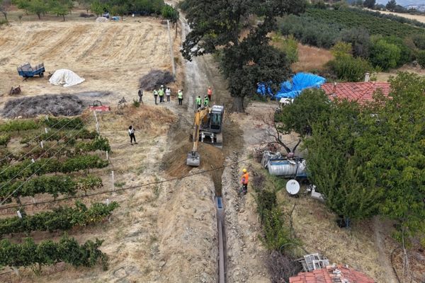 Gördes’in içme suyu altyapısına 120 milyon liralık yatırım