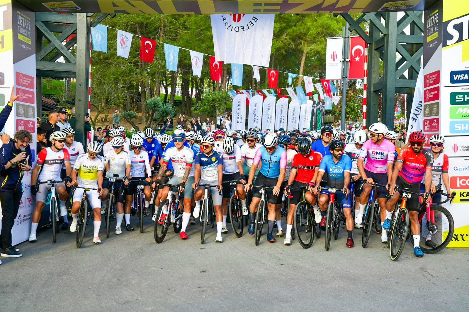 L’Etape Türkiye by Tour de France heyecanı Ümraniye’de yaşandı