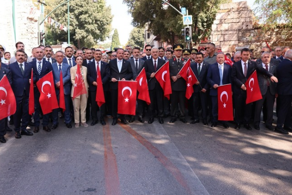 Bursa’nın kurtuluşunun 104. yılı kutlandı