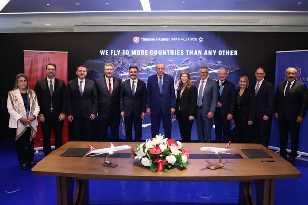 Cumhurbaşkanı Erdoğan, THY ile Boeing arasındaki anlaşma törenine katıldı