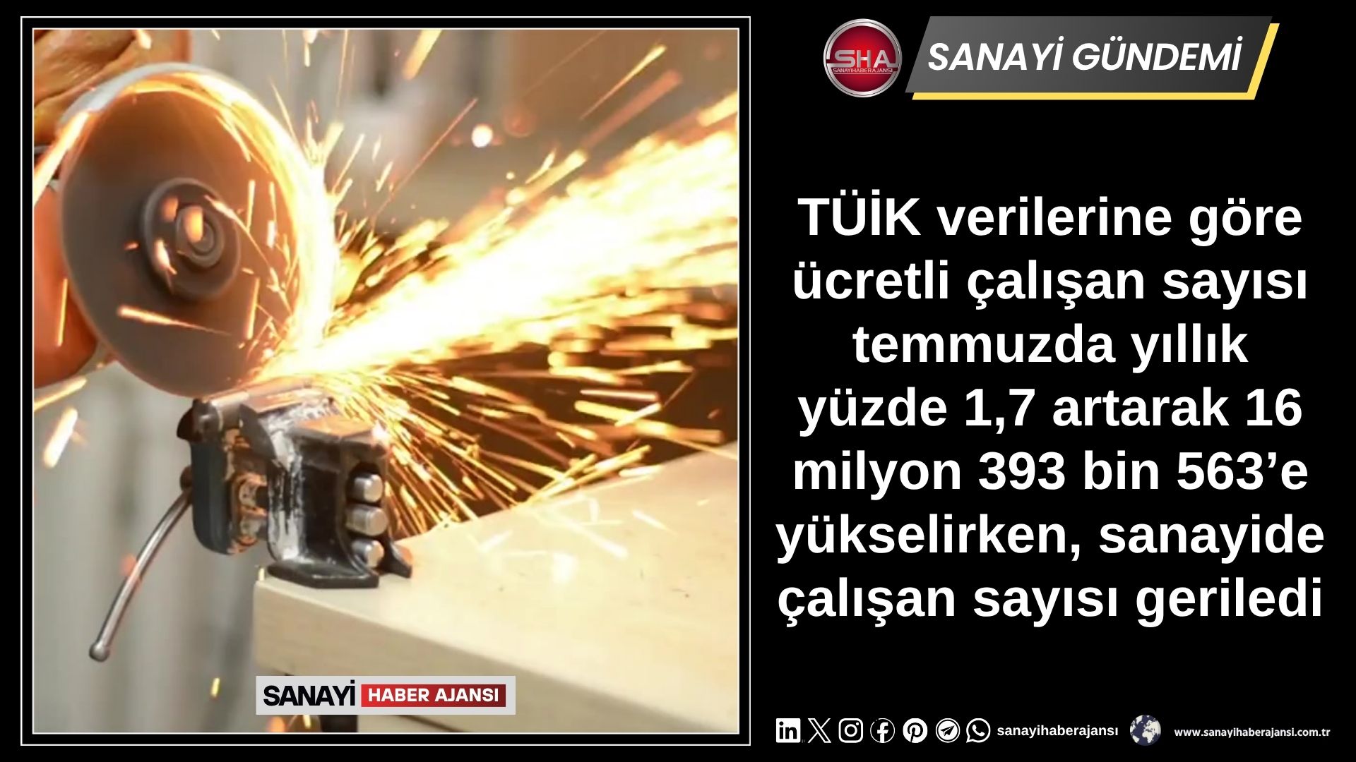 Sanayi Haber Ajansı | Sanayinin Nabzı, Ekonominin Gündemi 16.09.2026