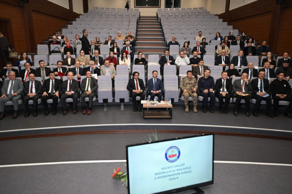 Kocaeli’de Bağımlılıkla Mücadele Kurulu toplandı