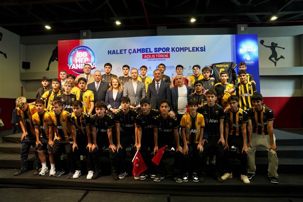 Halet Çambel Spor Kompleksi Üsküdar’da hizmete açıldı