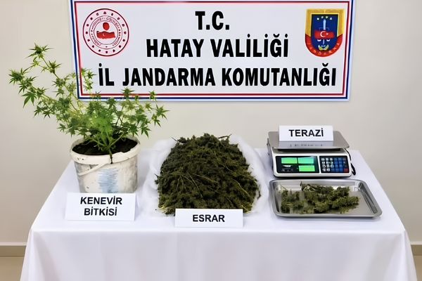 Hatay’da uyuşturucu operasyonu bir kişi tutuklandı