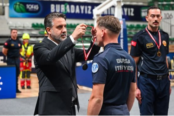 Bursa’da itfaiye teşkilatına 150 yeni personel katıldı