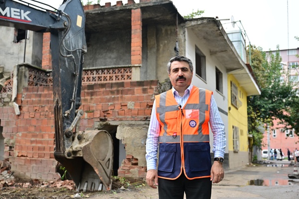 Yıldırım’da kentsel dönüşüm için yıkım başladı