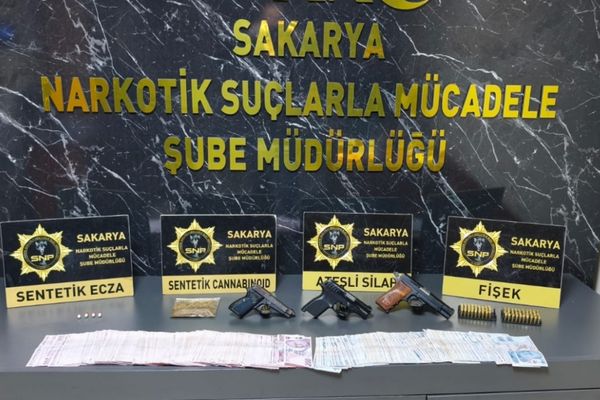Sakarya’da uyuşturucu operasyonunda 14 şüpheli hedef alındı