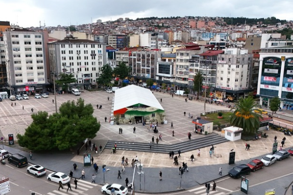 Samsun’da “Direnişin Muştusu: Gazze” sergisi açıldı