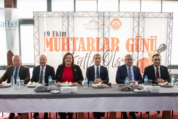 Afyonkarahisar’da Muhtarlar Günü programı düzenlendi