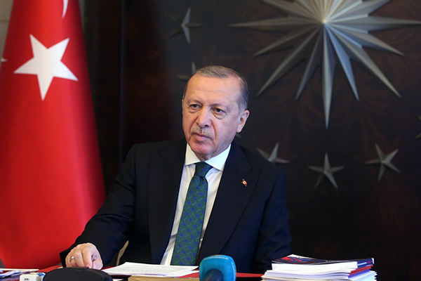 Cumhurbaşkanı Erdoğan, Hind Rajab’ın ailesini kabul etti