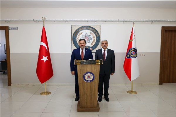 Vali Masatlı’dan Emniyet Müdürü Özen’e ziyaret