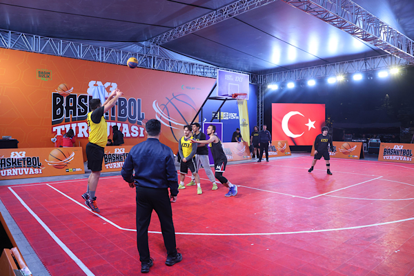 Konya’da 3×3 Basketbol Turnuvası tamamlandı